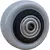 Imagen de KIT 6 ruedas PVC 50 mm x 23 mm 50kg color gris Doble rodamiento Doble rulemán Buje de acero Ideal mueble carro carrito