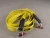 Eslinga de remolque + grilletes de 5 metros x 75 mm 20 toneladas color amarillo Vabenne linga rescate arrastre grande plana auto camion 4x4 utilitario - tienda online