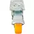 KIT 4 ruedas PVC 2 giratorias con freno 2 fijas 100 mm x 32 mm 520kg color naranja base acero Vabenne Doble rodamiento Ideal mueble carro carrito - vabenne