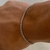 Pulsera espiga de acero quirúrgico