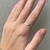 Anillo de plata en V en internet