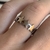 Anillo Estrellas de acero quirúrgico
