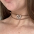Choker BUTTERFLY Marrón