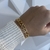 Esclava AMORE Acero dorado - comprar online