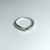 Anillo de plata en V con Strass - Lula Moda