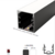 PERFIL DE ILUMINACAO SOBREP 34,4X35MM BRANCO 2M (ALP09) - QSUL COMERCIO DE MATERIAL ELÉTRICO E HIDRÁULICO LTDA ME