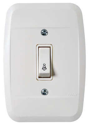 Pulsador com Campainha ou Lâmpada Gravada 250V- 10A