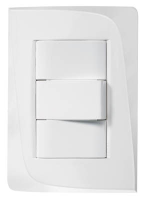 Interruptor 1 Tecla Com Placa - 250V~ - 10A