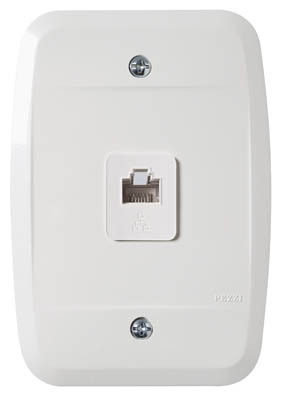 1RJ 45 Com Moldura e Conector Informática
