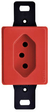 Tomada Condulete Vertical Retangular 2P+T - Sem placa - 250V