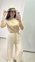 Calça listrada na internet