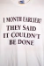 Camiseta Branca I Month Earlier? They Said Id Couldn’t be Done (Hanes) - comprar online