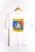 Camiseta Branca Earth Day 2001 (Hanes)