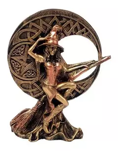 Estatueta - BRUXA DA LUA - comprar online