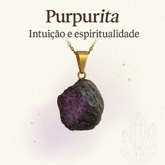 Pingente Purpurita Bruta