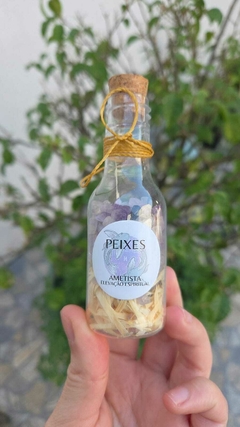 Garrafa Cristal Signo - Peixes na internet