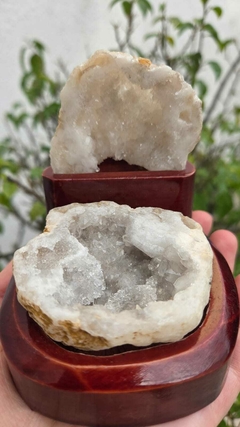 Porta Jóias Drusa de Cristal - Mundo Místico