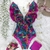 Body estampado floral com decote - loja online