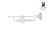 Trompete cor prata LMR-1141G Lamounier