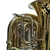 Mini Tuba Profissional Sib 4 Rotores GOLD LAMOUNIER LMR-641