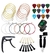 Kit Acessorios para Guitarra ( Palhetas - Afinador Cordas 3 em - cordas - pinos) - comprar online