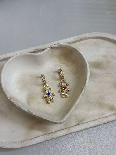 Pingente filho(a) cravejado