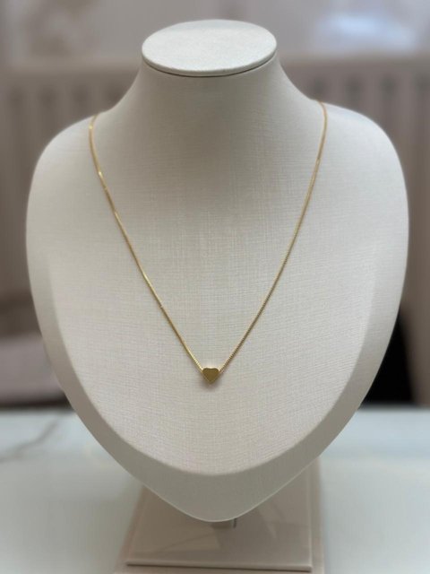 Colar coração delicado