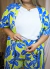 Short + Kimono Plus Size Verde/Azul - loja online