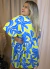 Imagem do Short + Kimono Plus Size Verde/Azul
