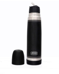 Termo acero Lumilagro negro - comprar online