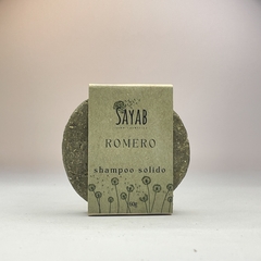 Shampoo sólido de romero