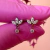 Labret 3 navetes com pingente
