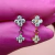 Labret trevo maior com pingente - comprar online