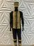 Conjunto Masculino de Luxo Preto e Dourado