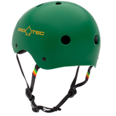 CASCO PRO-TEC THE CLASSIC MATTE RASTA GREEN - Batata Bike