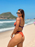 Hotpants terracota com berinjela - comprar online