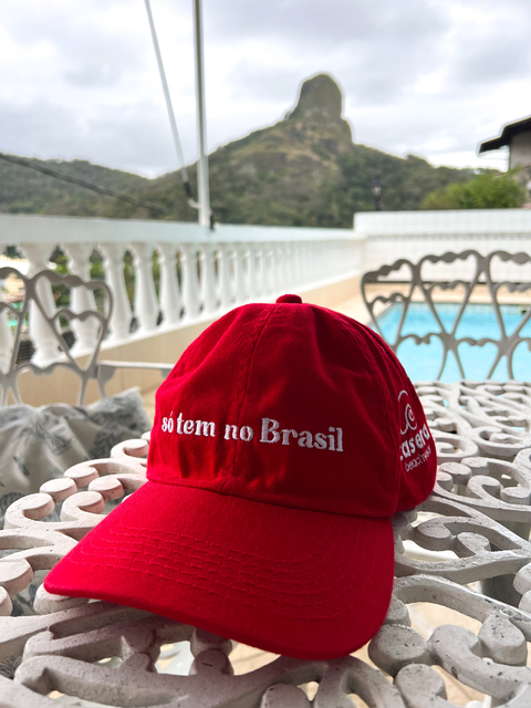 Boné casera só tem no Brasil VERMELHO