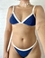Biquíni Bruna azul e branco