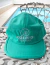 Boné casera five panel AZUL-PISCINA