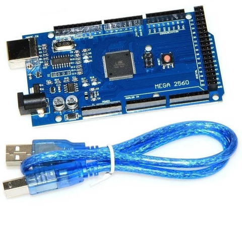 Mega Atmega2560 R3 CH340 Com Cabo - Compatível Com Arduino
