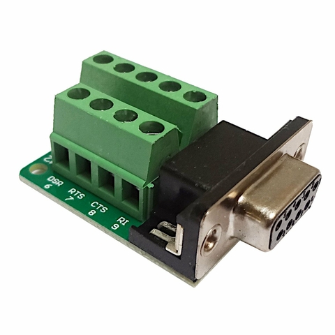 Módulo Adaptador DB9 Serial Fêmea Para Borne KRE