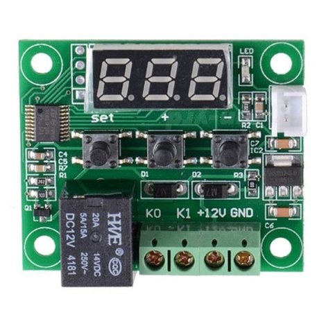 Módulo W1209 Digital com Sensor NTC 10K