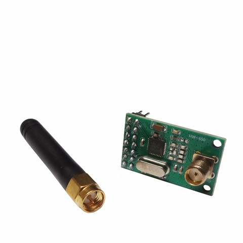 Módulo Wireless Com Antena Nrf905 Ptr8000