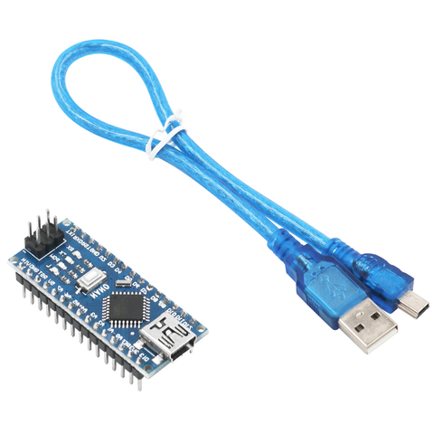 Nano V3 Ch340 ATmega328 com Cabo USB Compatível Com Arduino