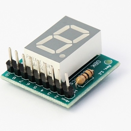 P11 Módulo Display 7 Segmentos Simples Para Arduino
