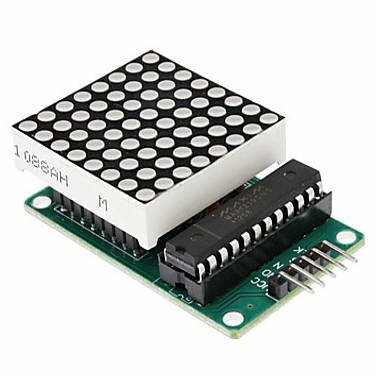 Sinalizador Modulo Matriz Led 8x8 Ci Max7219 Para Arduino