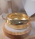 Bracelete Dourado Martelado Lara
