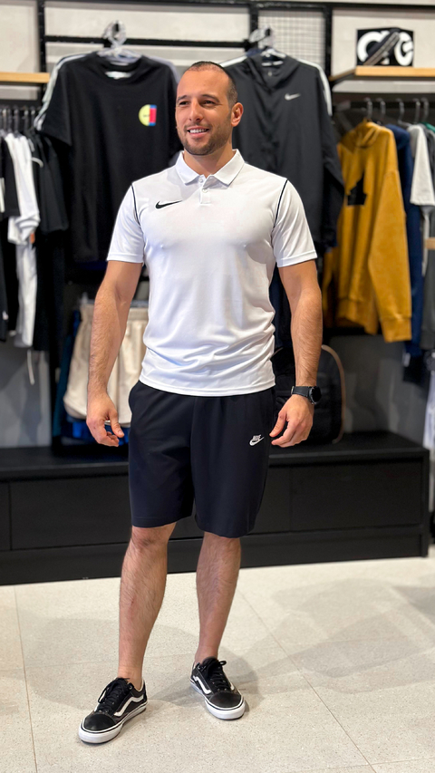 Camiseta Polo Dry Branco