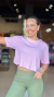 T-Shirt Cropped Eterna Rosa Sonhos