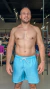 Shorts Bordado Mash Azul Nuvem